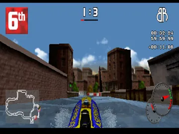 VR Sports Powerboat Racing (US) screen shot game playing